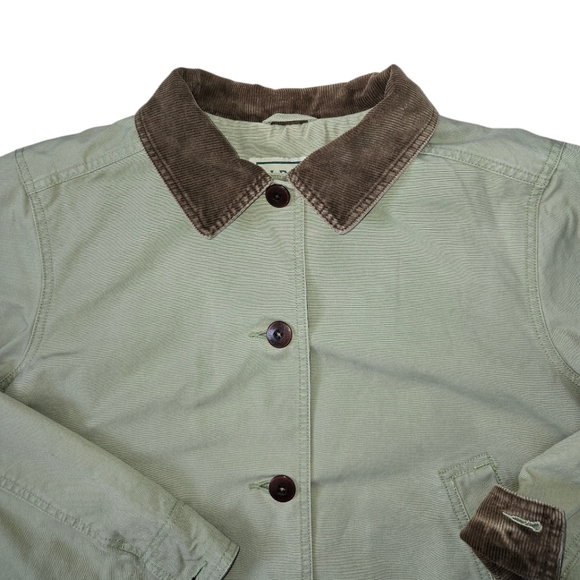 Vintage L.L.Bean Light Sage Barn/Hunting Jacket - Picture 7 of 16